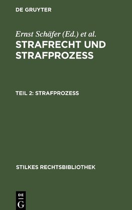 Strafprozeß