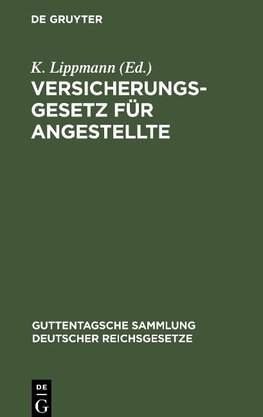 Versicherungsgesetz für Angestellte