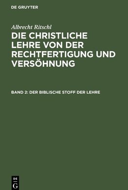 Der biblische Stoff der Lehre