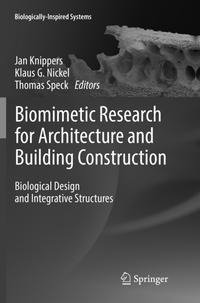 Biomimetic Research for Architecture and Building Construction
