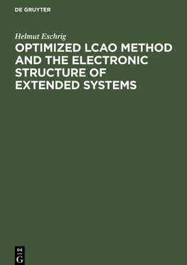 Optimized LCAO Method and the Electronic Structure of Extended Systems