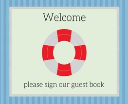 Guest Book for vacation home (Hardcover)