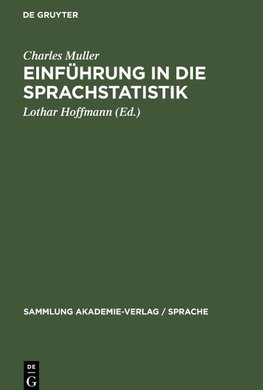 Einführung in die Sprachstatistik