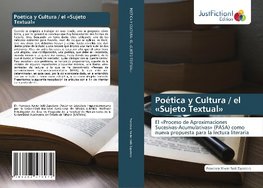 Poética y Cultura / el «Sujeto Textual»