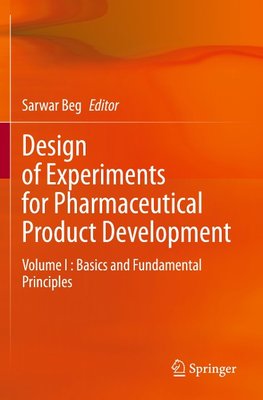 Design of Experiments for Pharmaceutical Product Development