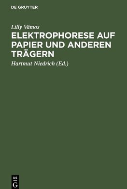 Elektrophorese auf Papier und anderen Trägern
