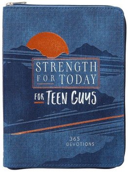 Strength for Today for Teen Guys Ziparound Devotional
