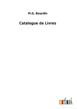 Catalogue de Livres