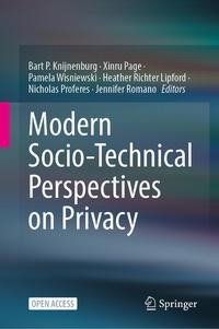 Modern Socio-Technical Perspectives on Privacy