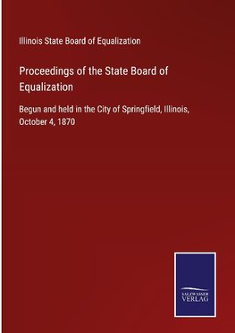 Proceedings of the State Board of Equalization