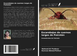 Escarabajos de cuernos largos de Pakistán