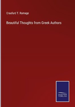 Beautiful Thoughts from Greek Authors