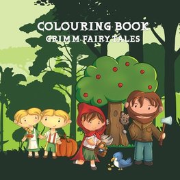 Grimm Fairy Tales Colouring Book for kids