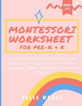 Montessori Worksheet for Pre-K & K