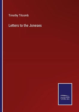 Letters to the Joneses