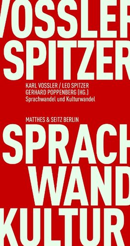 Sprachwandel und Kulturwandel