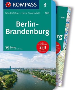 KOMPASS Wanderführer Berlin-Brandenburg, 75 Touren mit Extra-Tourenkarte