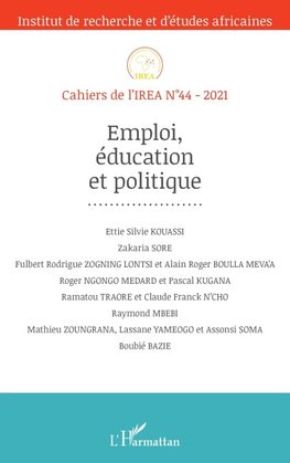 Emploi, éducation et politique