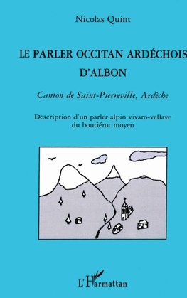 LE PARLER OCCITAN ARDECHOIS D'ALBON