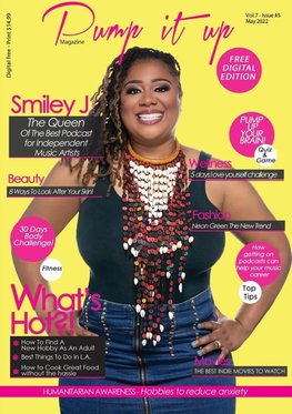 Pump it up Magazine - Smiley J. The Queen of The Best Podcast For Independent Music Artists