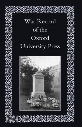 War Record of the University Press, Oxford