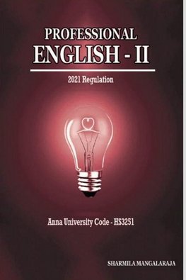 PROFESSIONAL ENGLISH - II