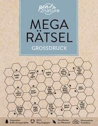 Mega-Rätsel Großdruck. Bunter Rätselmix in Großschrift