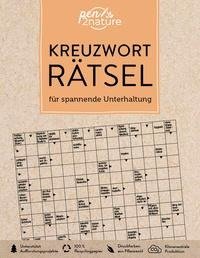 Kreuzworträtsel für spannende Unterhaltung. Nachhaltiges Rätselbuch in Farbe