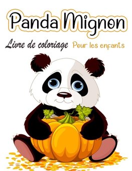 Livre de coloriage de pandas mignons pour enfants