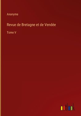 Revue de Bretagne et de Vendée