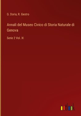 Annali del Museo Civico di Storia Naturale di Genova