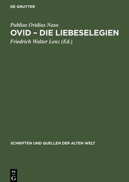 Ovid - Die Liebeselegien