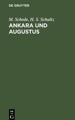 Ankara und Augustus
