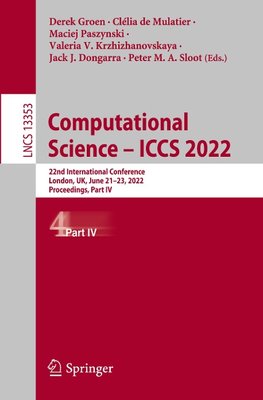 Computational Science - ICCS 2022