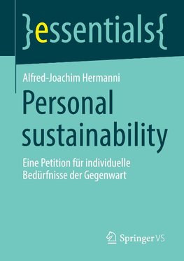 Personal sustainability
