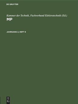 MP. Jahrgang 2, Heft 8
