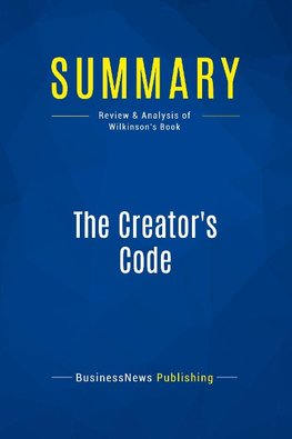 Summary: The Creator's Code