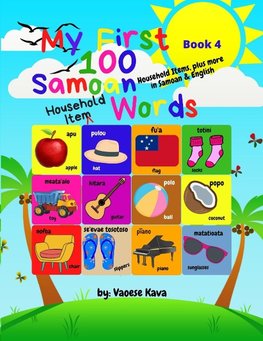 My First 100 Samoan Household Item Words - Book 4