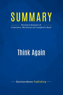 Summary: Think Again