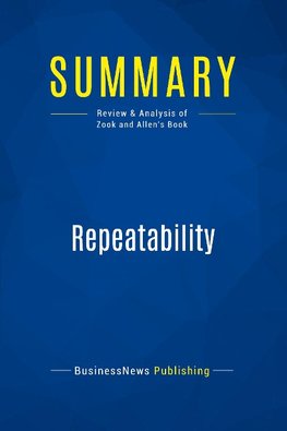Summary: Repeatability