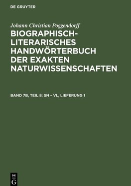 Sn - Vl, Lieferung 1