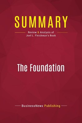 Summary: The Foundation