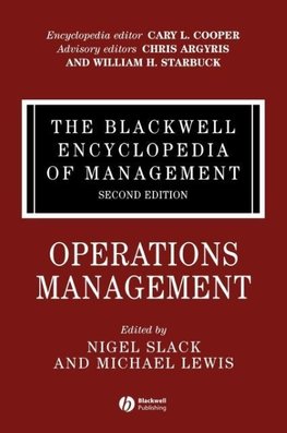 Blackwell Encyc of Management V10 2e