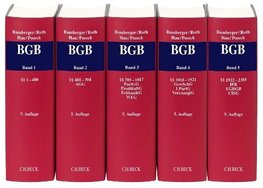 Bürgerliches Gesetzbuch  Gesamtwerk