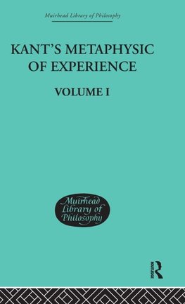 Kant's Metaphysic of Experience