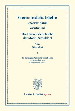 Die Gemeindebetriebe der Stadt Düsseldorf.