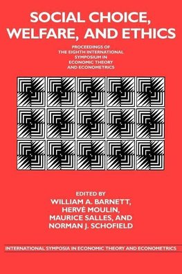 Social Choice, Welfare, and Ethics