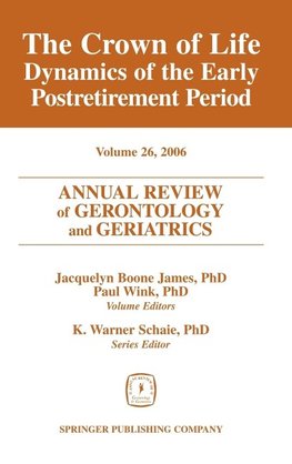 Annual Review of Gerontology and Geriatrics