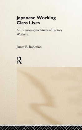 Japanese Working Class Lives