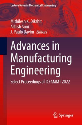 Advances in Manufacturing Engineering